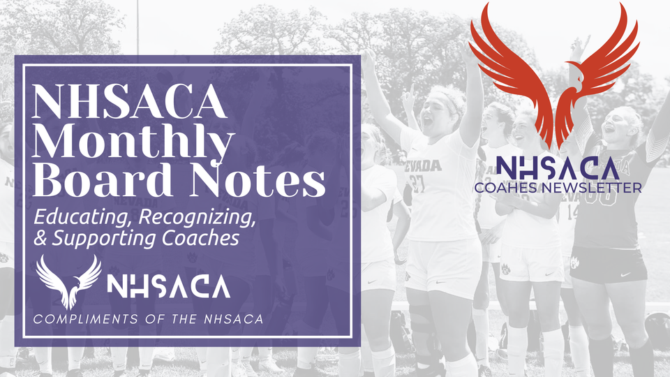 NHSACA Executive Board September Monthly Newsletter